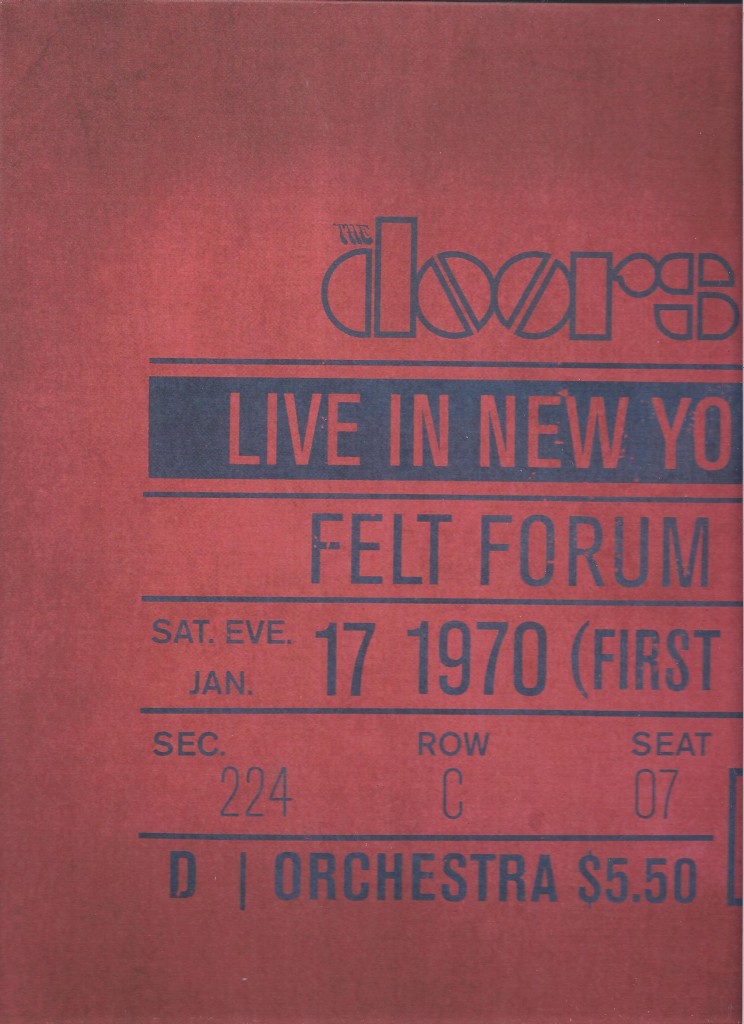 Doors live Felt forum 1970 LP